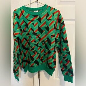 Women’s size xl heineken beer red and green sweater